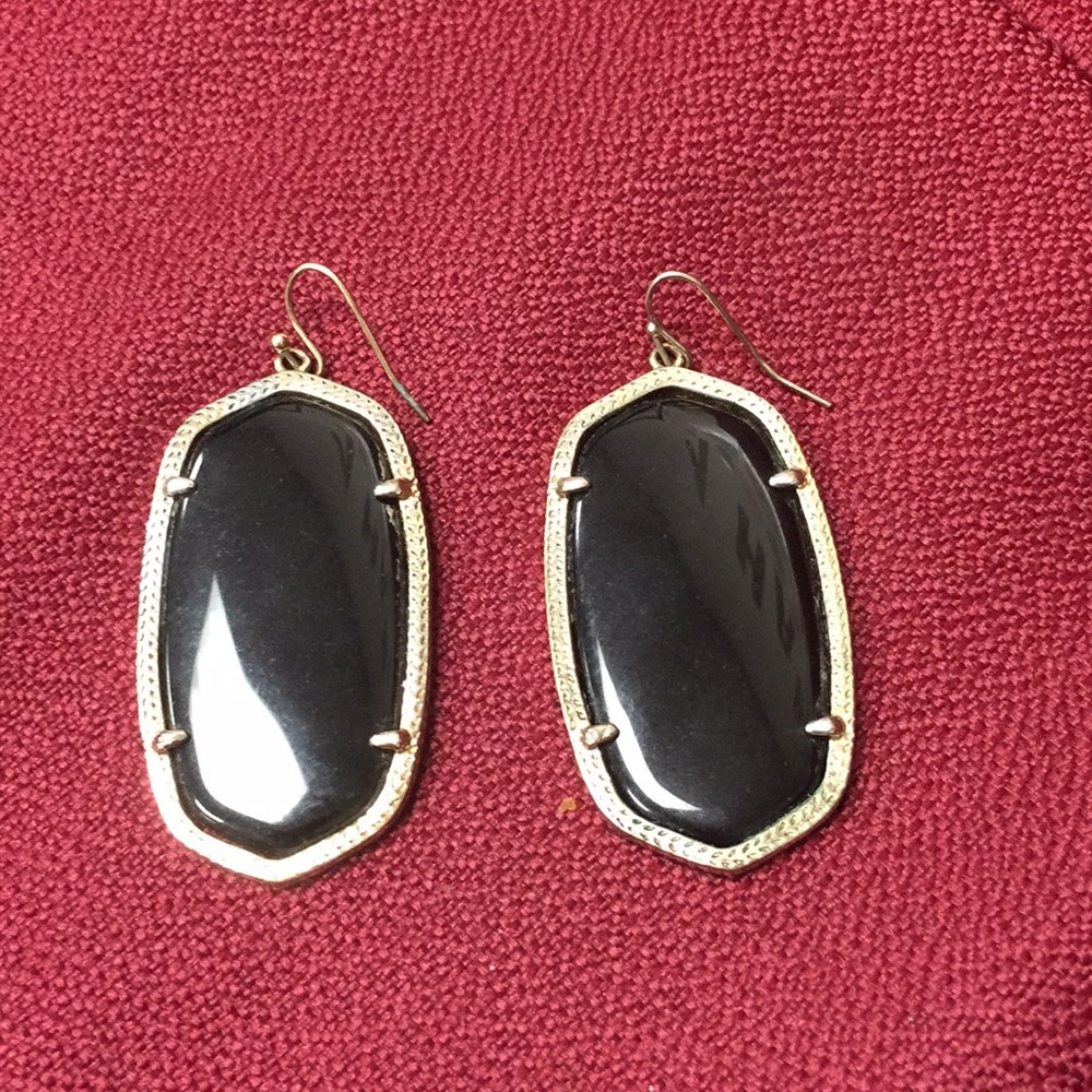 Black and Gold Kendra Scott Danielle